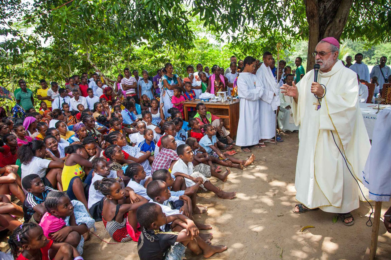 Misa jubilar para los misioneros