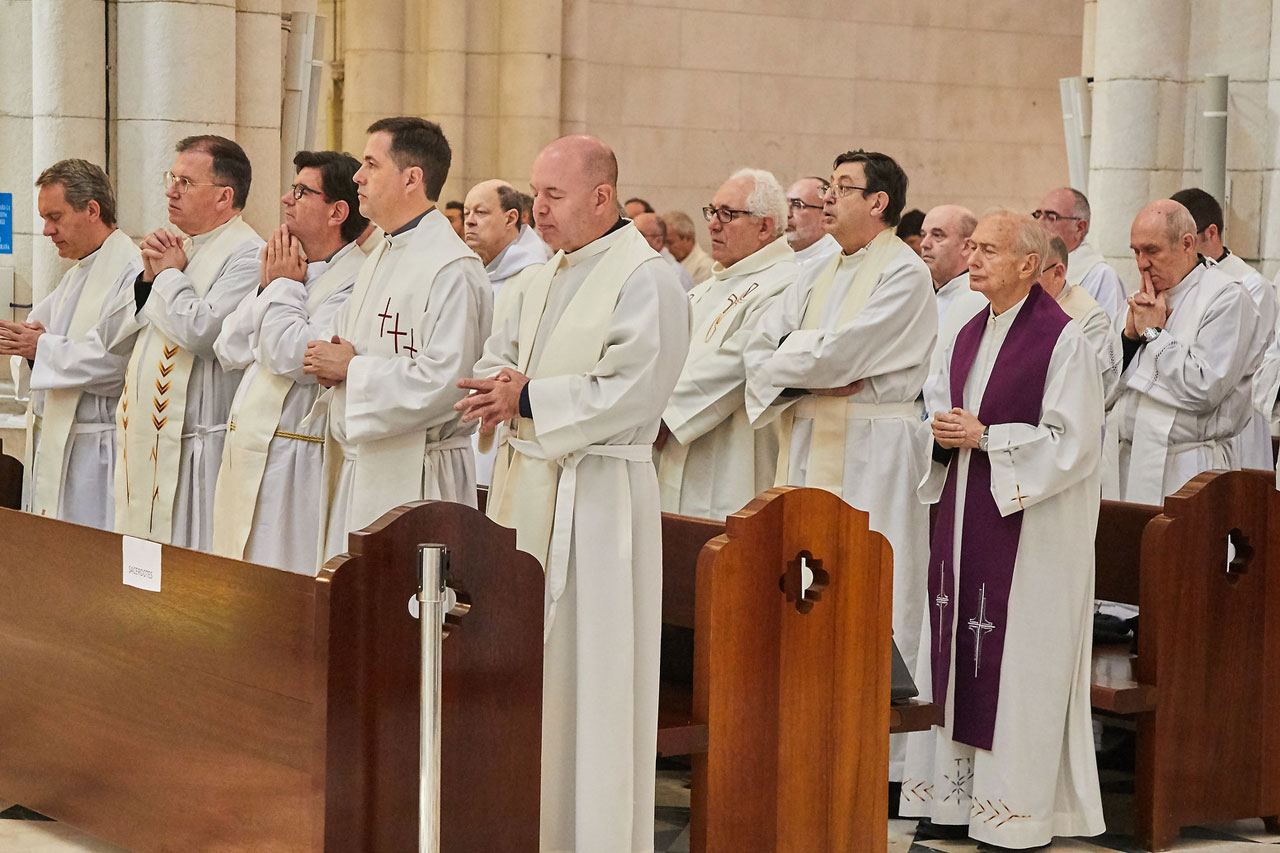 Misa jubilar para los sacerdotes